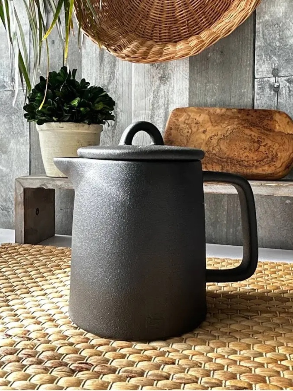 Woolrich X Target 37.8 fl oz Ceramic Coffee Server- Matte Black